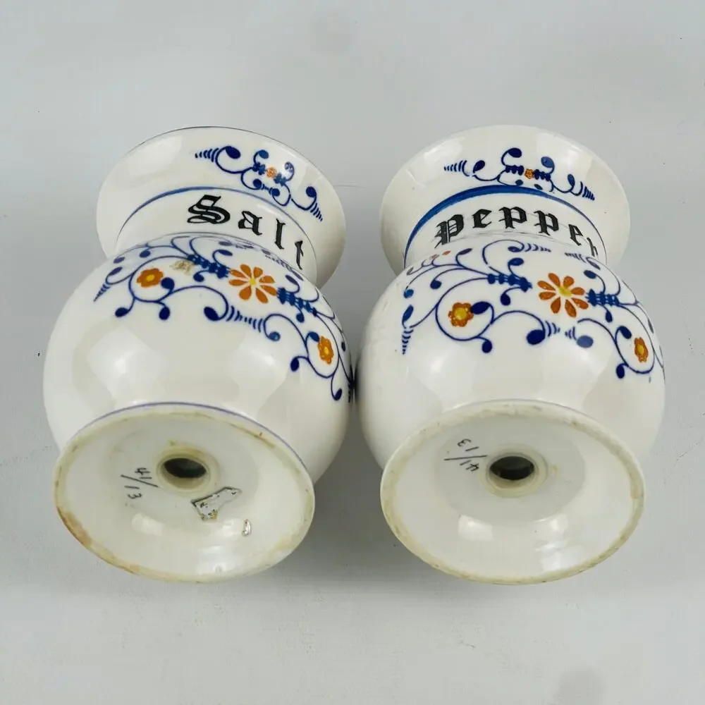 Vintage Heritage Ceramic Large Salt & Pepper Shakers by Royal Sealy